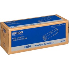 EPSON 0697 BLACK HIGH YIELD TONER CARTRIDGE