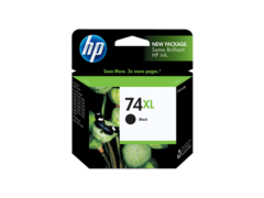 HP 74XL BLACK INK CARTRIDGES